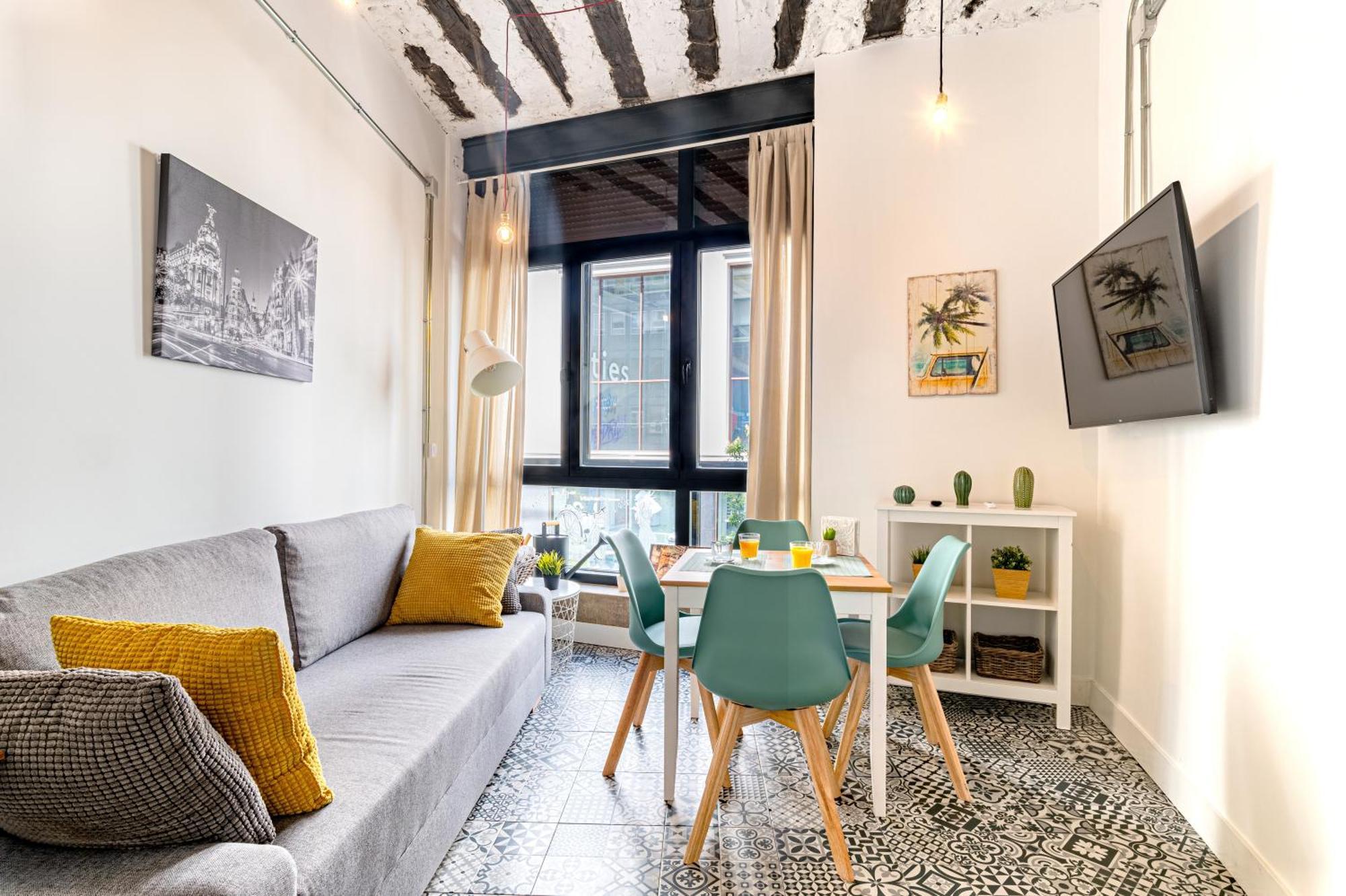 Vintage Apartment Near Puerta Del Sol Madrid Dış mekan fotoğraf