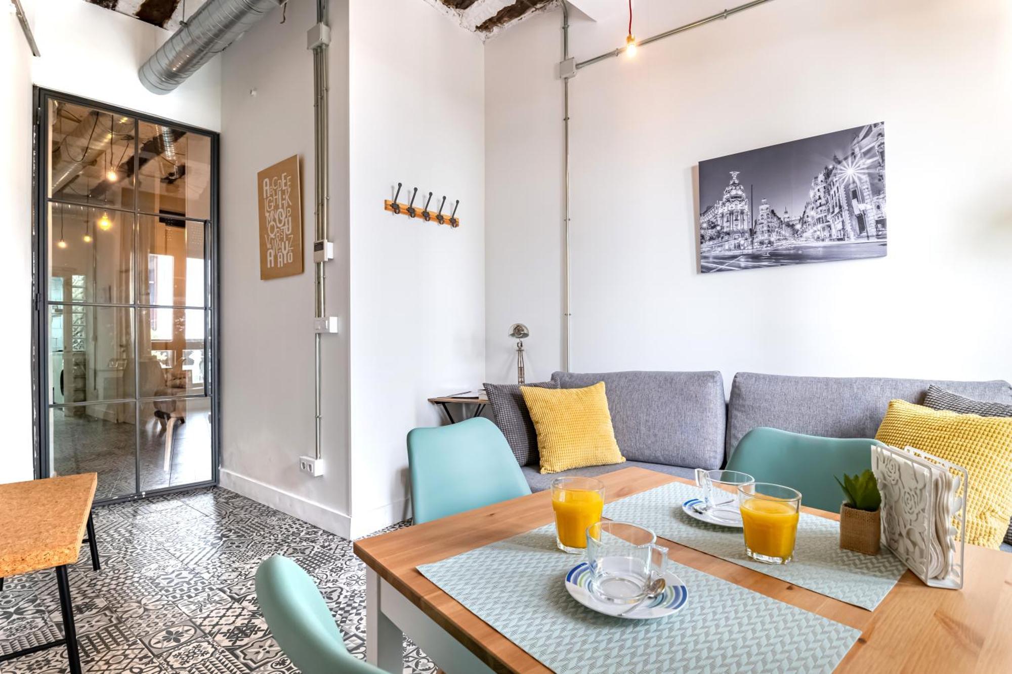 Vintage Apartment Near Puerta Del Sol Madrid Dış mekan fotoğraf